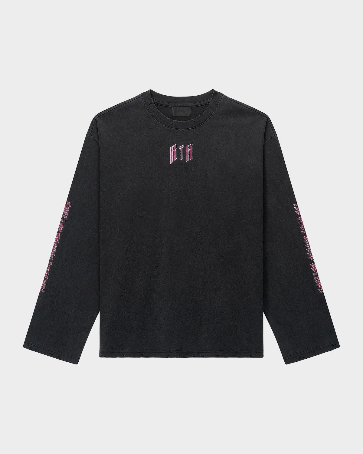 RTA Men's Marceau Long-Sleeve Graphic T-Shirt