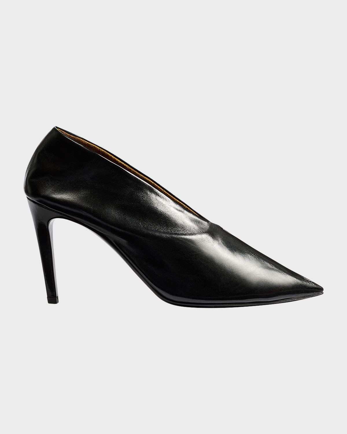 Khaite 85mm Miriam Leather Pumps