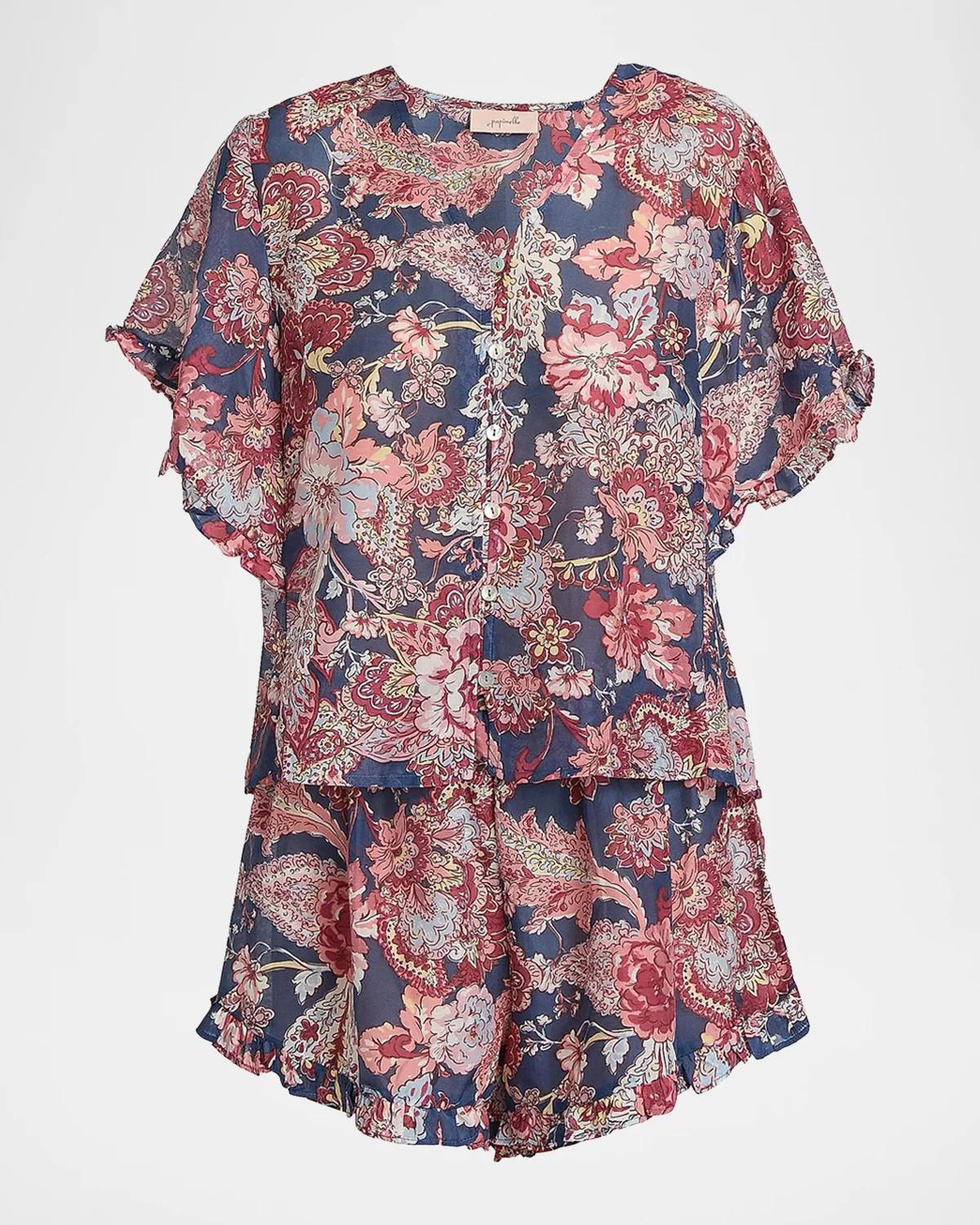Ella Frill Boxer Pajamas