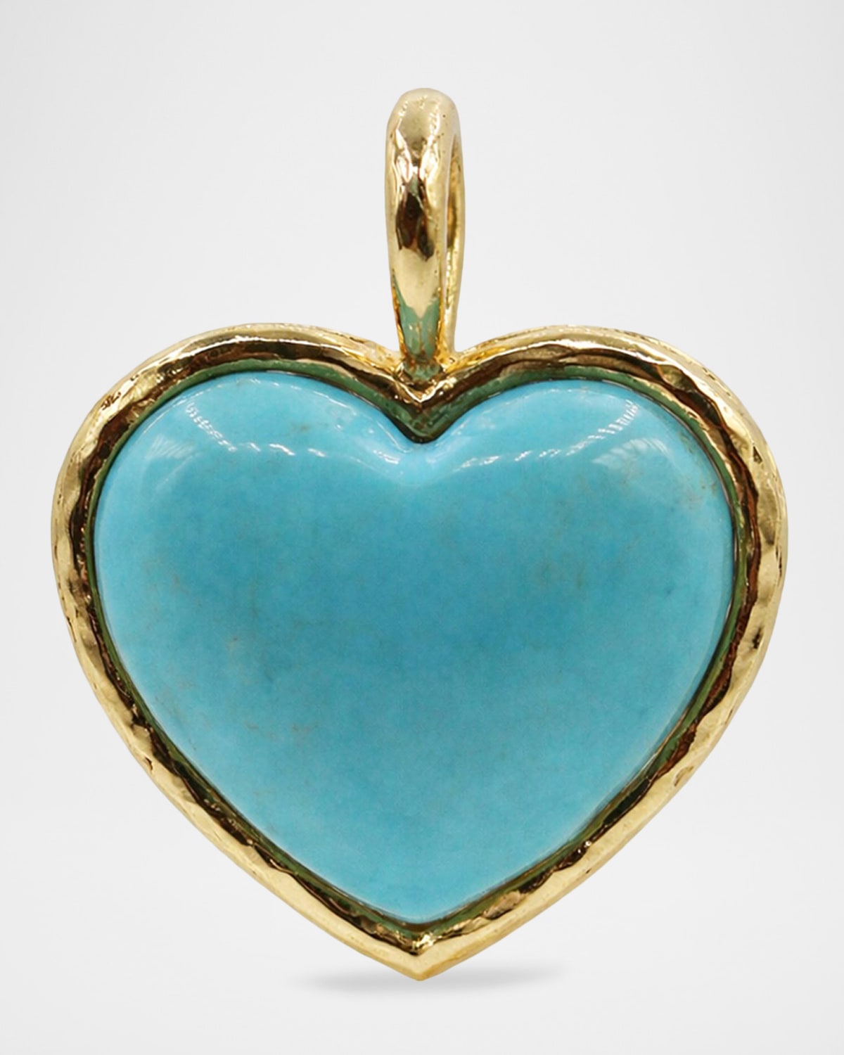 Octavia Elizabeth Hidden Gem Turquoise Heart Pendant