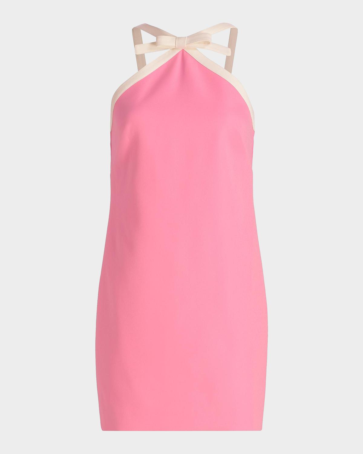 Milly Shane Cady Bow Mini Dress