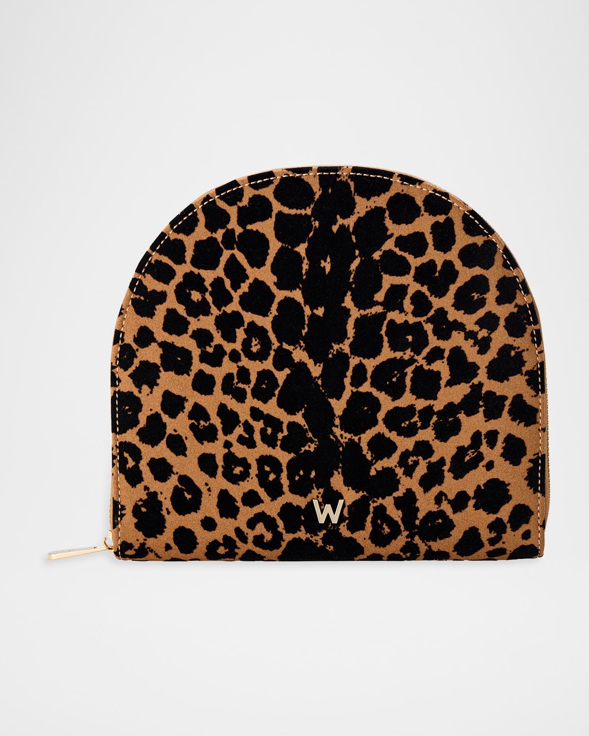 WOLF Savanna Leopard-Print Jewelry Portfolio