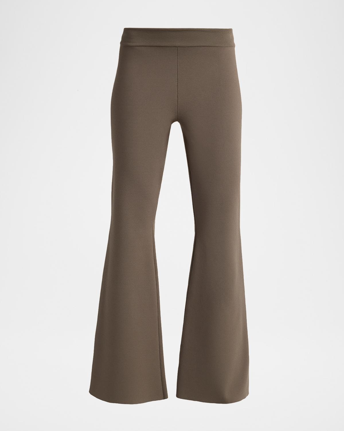 Stella McCartney Compact Knit Iconic Flared Pants