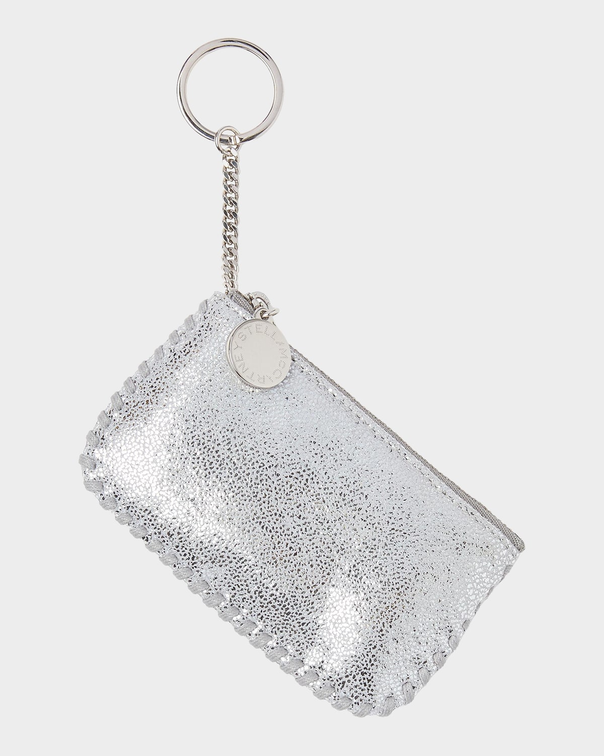 Stella McCartney Falabella Metallic Key Pouch