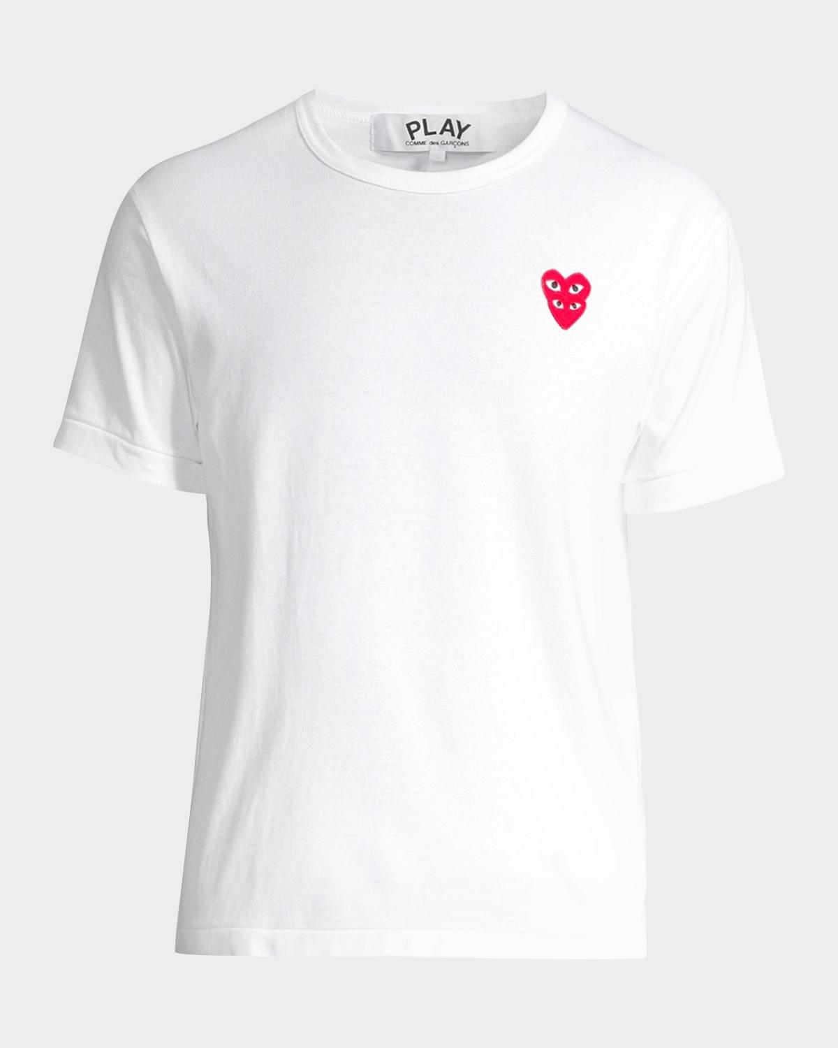 Comme des Garcons Play Double Heart T-Shirt