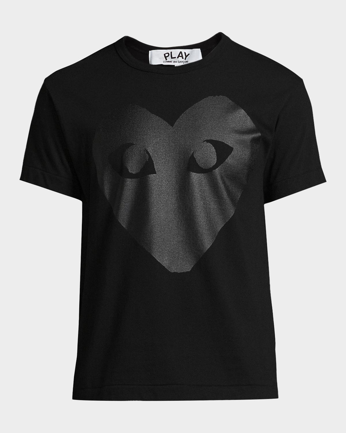 Comme des Garcons Large Heart Cotton Tee