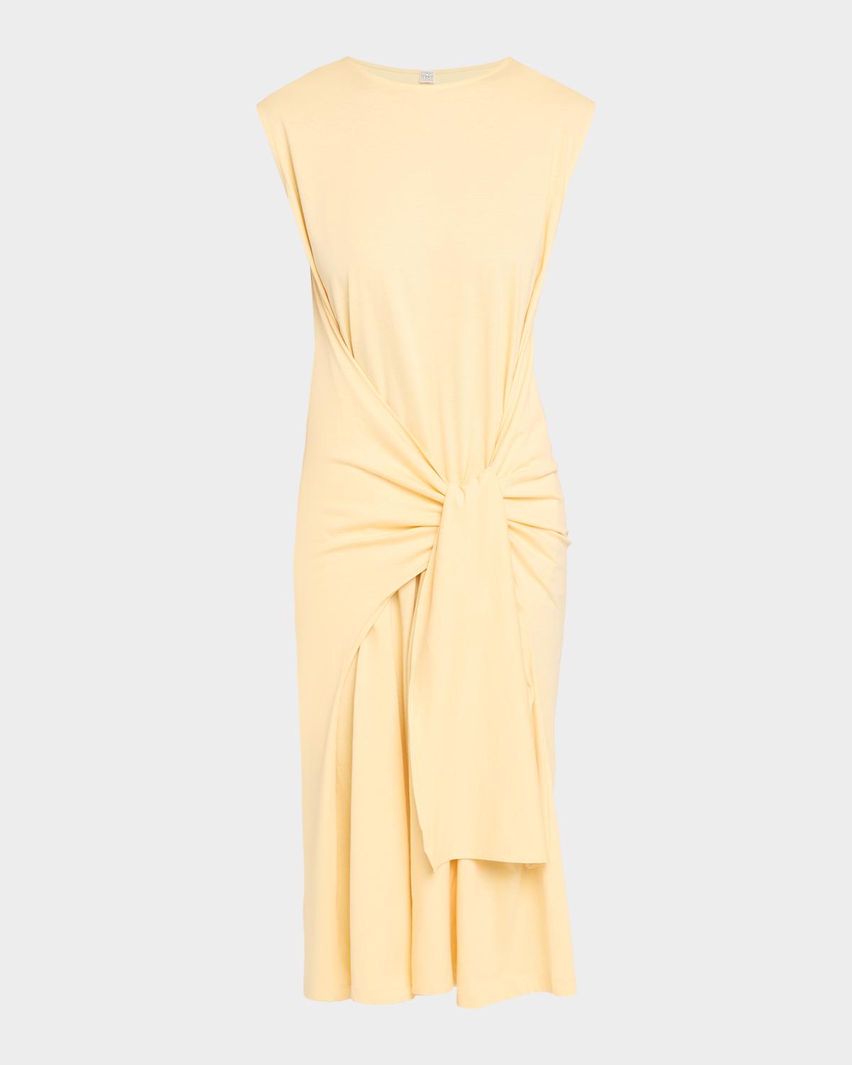 Toteme Tie-Waist Jersey Dress