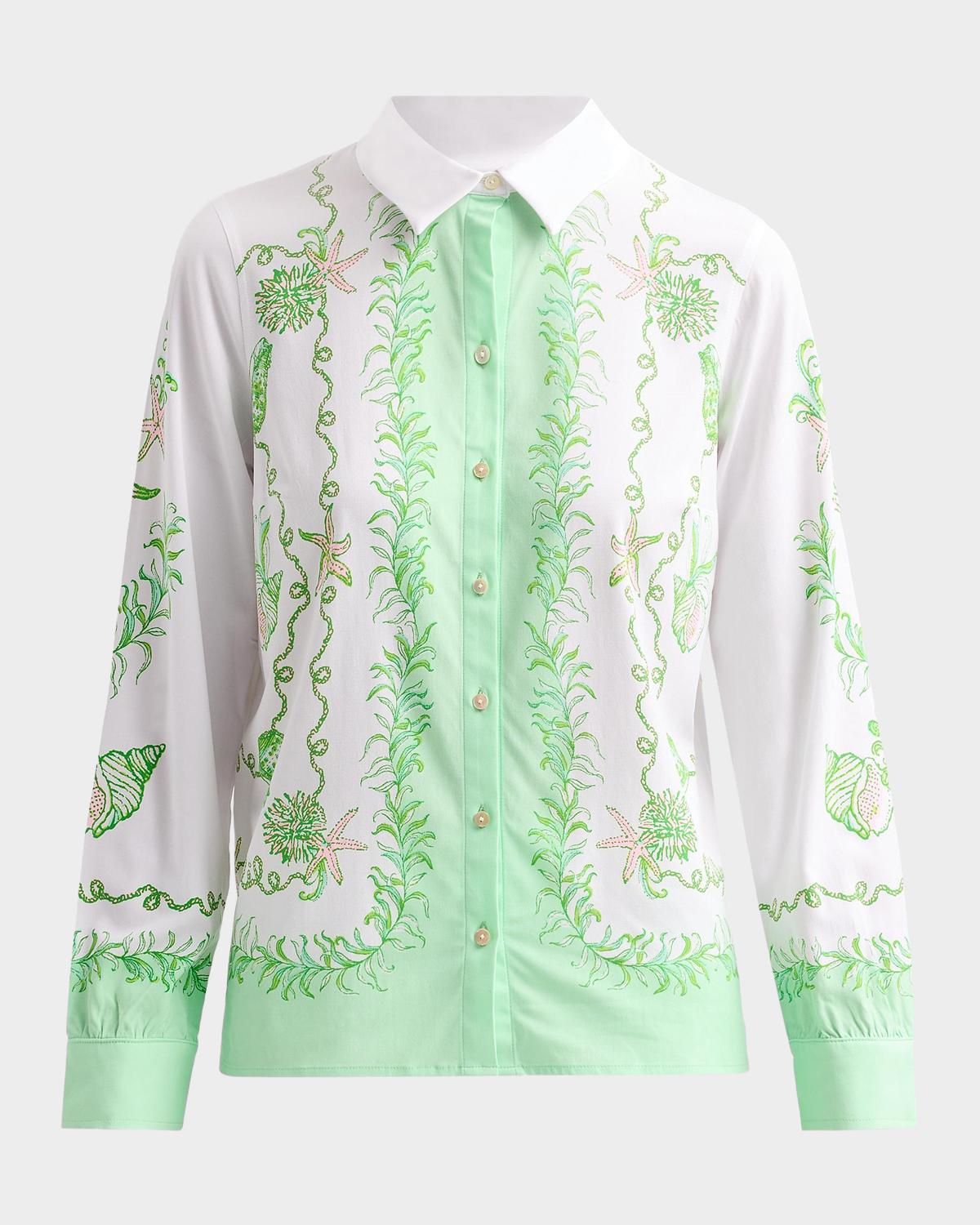 Lilly Pulitzer Koko Resort Button-Front Shirt