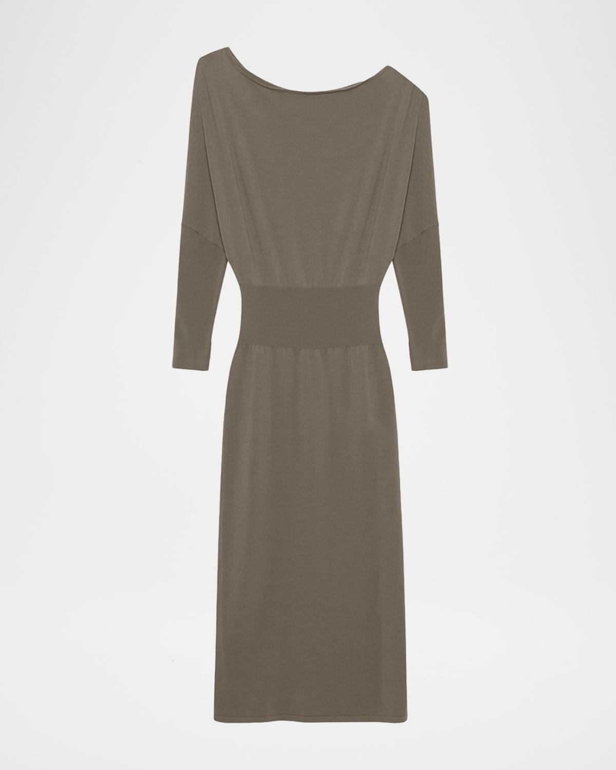 Janese Off-Shoulder Midi Dress