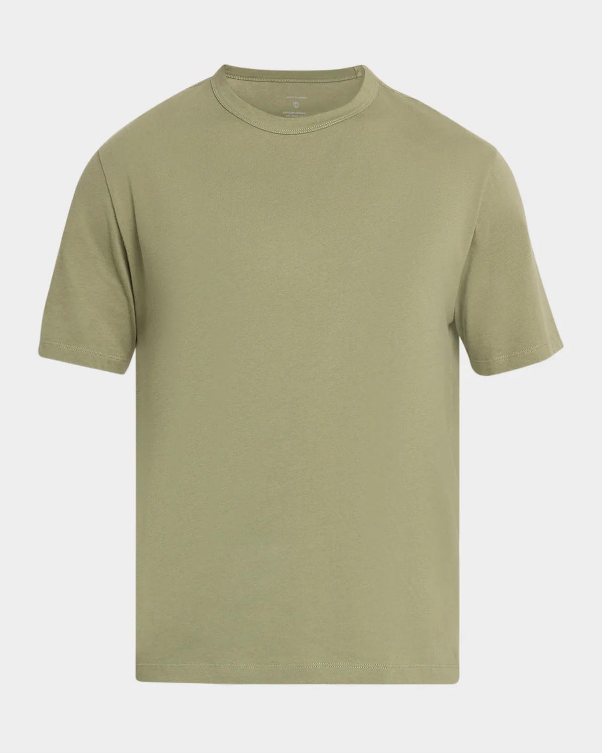 Officine Générale Men's Organic Cotton Crewneck T-Shirt