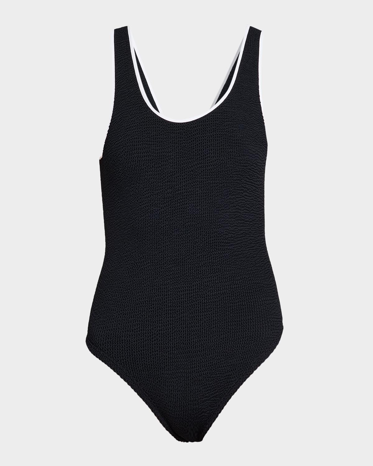 Hunza G Faye Scoop One-Piece Swimsuit