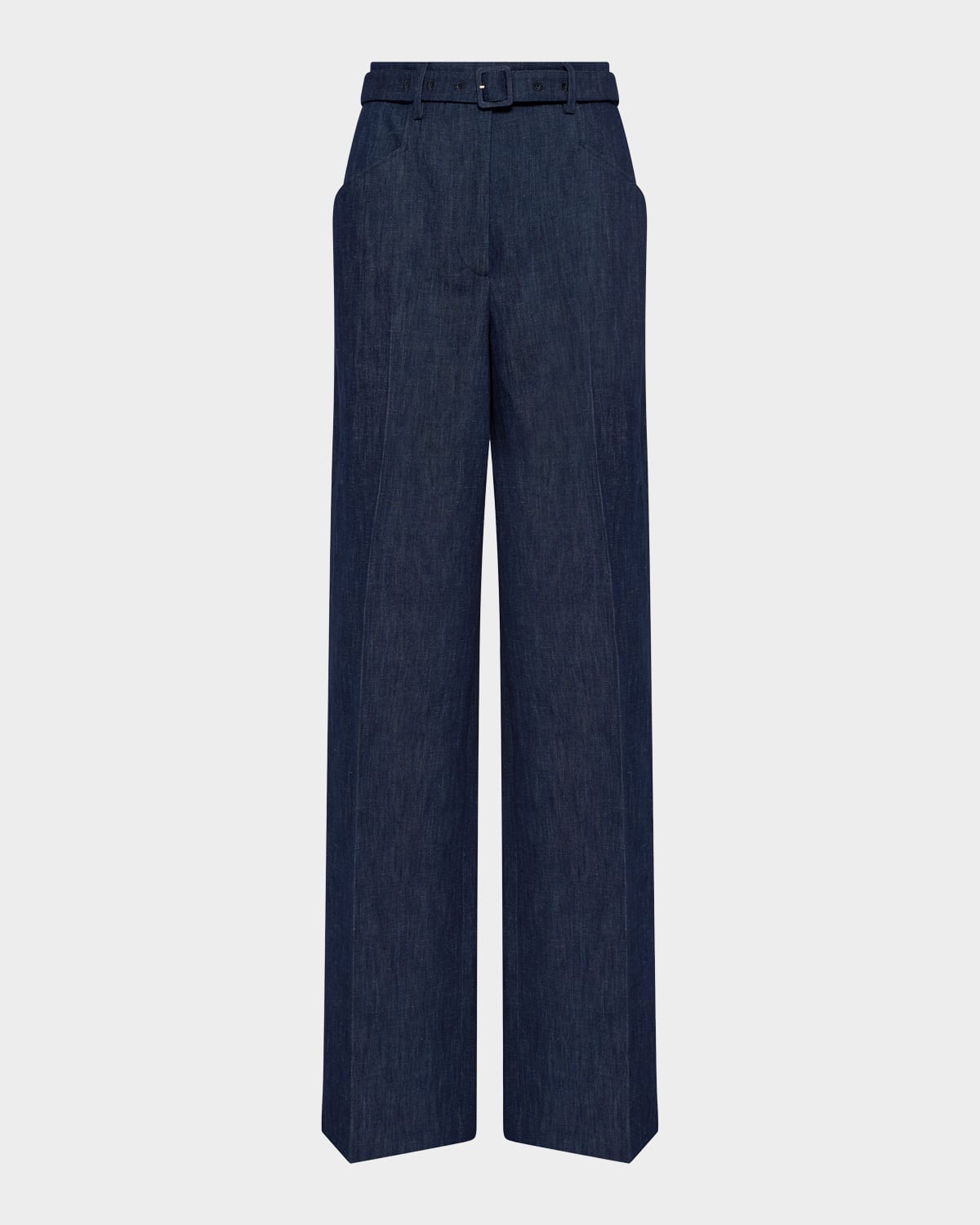 Gabriela Hearst Norman Belted Straight-Leg Pants | Thumbnail 4 Gabriela Hearst Norman Belted Straight-Leg Pants | Thumbnail 4