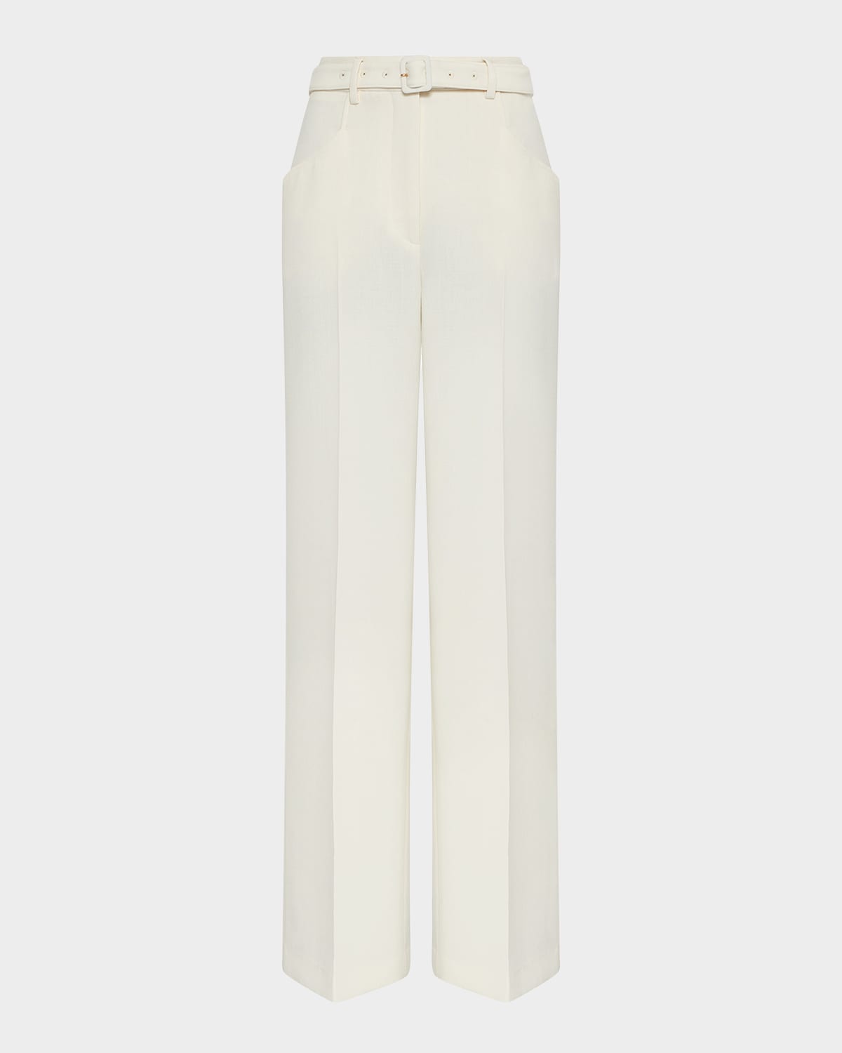 Gabriela Hearst Norman Belted Wide-Leg Pants | Thumbnail 4 Gabriela Hearst Norman Belted Wide-Leg Pants | Thumbnail 4
