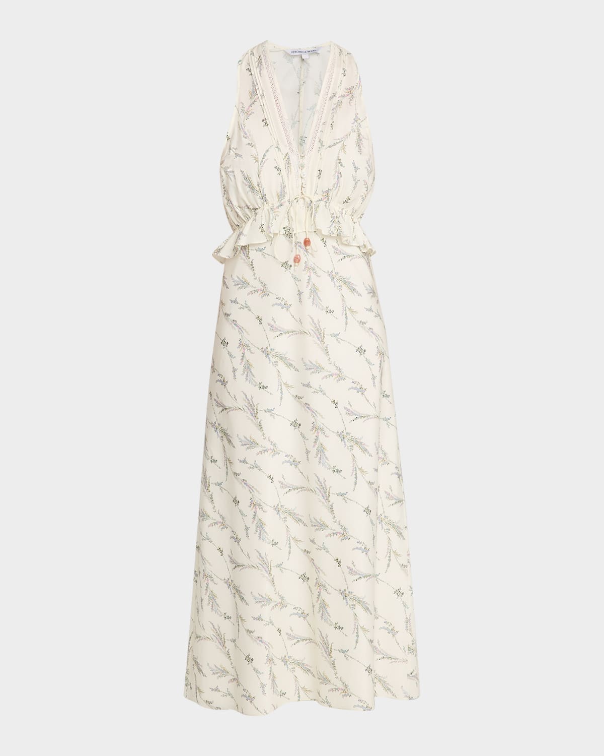 Veronica Beard Domingo Floral Midi-Dress | Thumbnail 3 Veronica Beard Domingo Floral Midi-Dress | Thumbnail 3