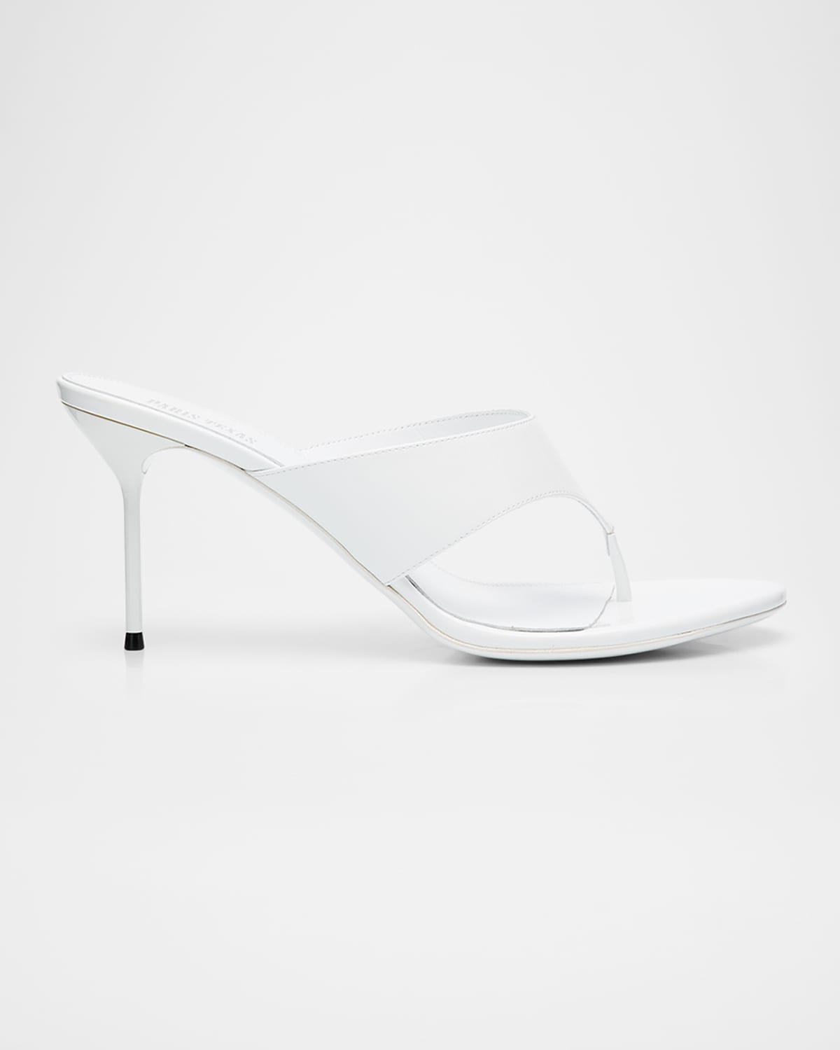 Paris Texas Lidia Patent Leather Stiletto Thong Mule Sandals | Thumbnail 2