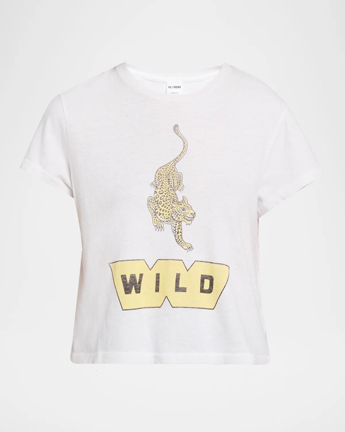 RE/DONE 1950s Boxy Wild Tee