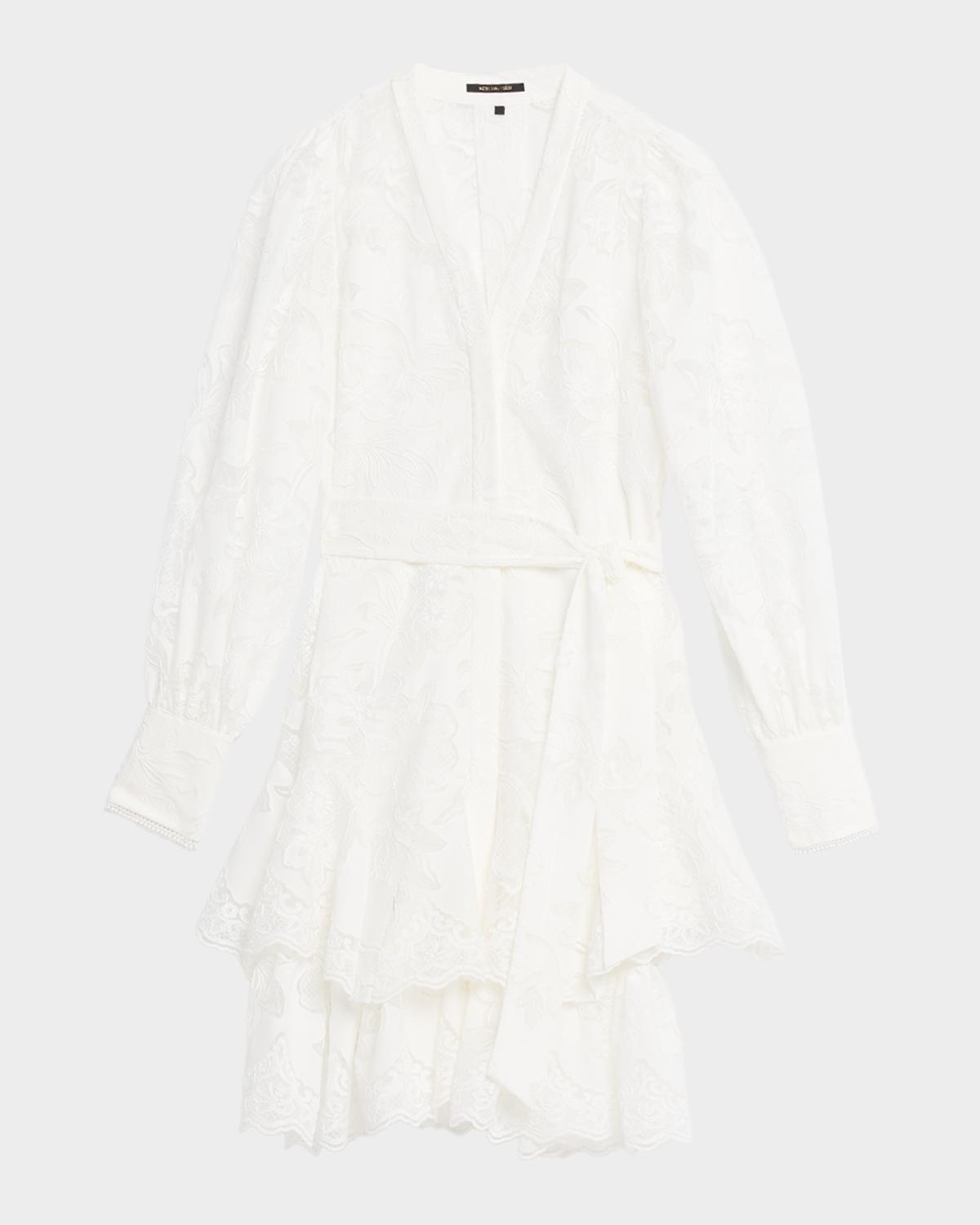 Kobi Halperin Gillian Floral Lace Shirtdress