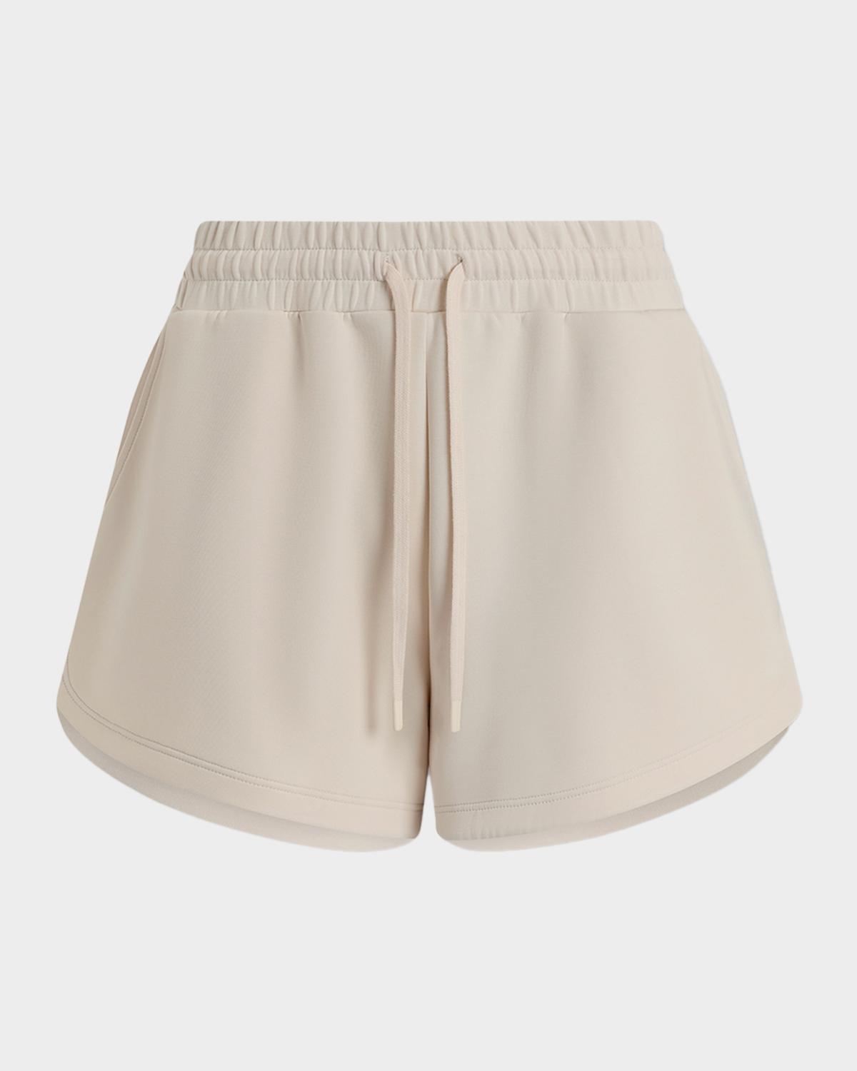 Varley Coulter High-Rise Drawstring Shorts