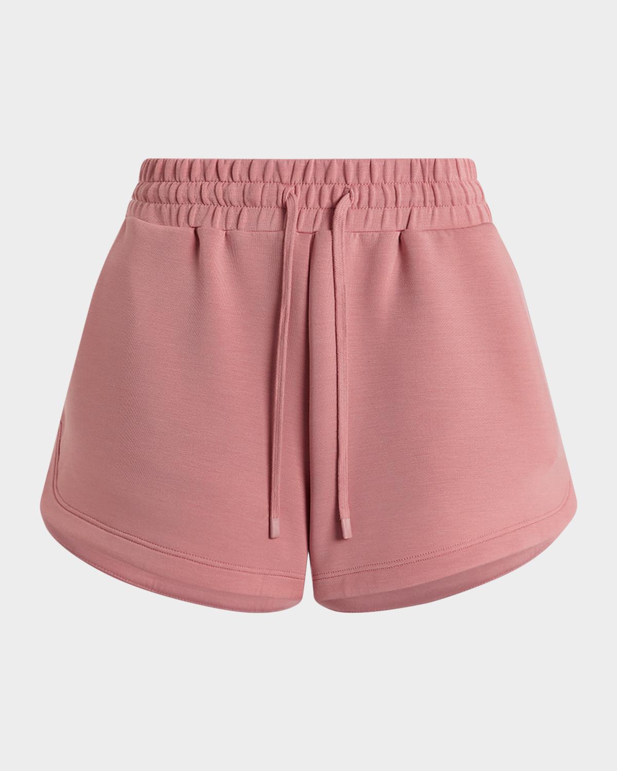 Varley Coulter High-Rise Drawstring Shorts