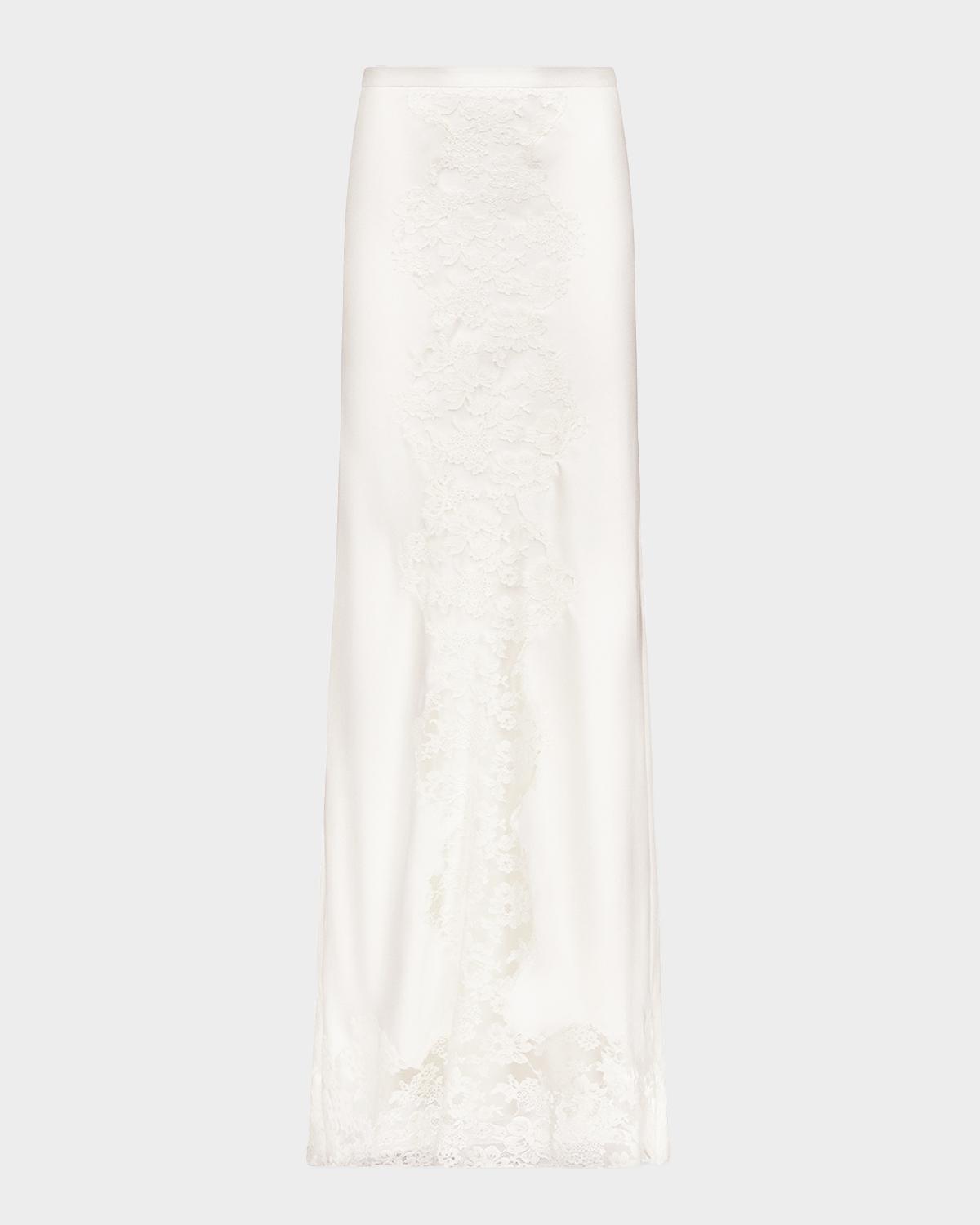 TWP Lace Silk Maxi Skirt