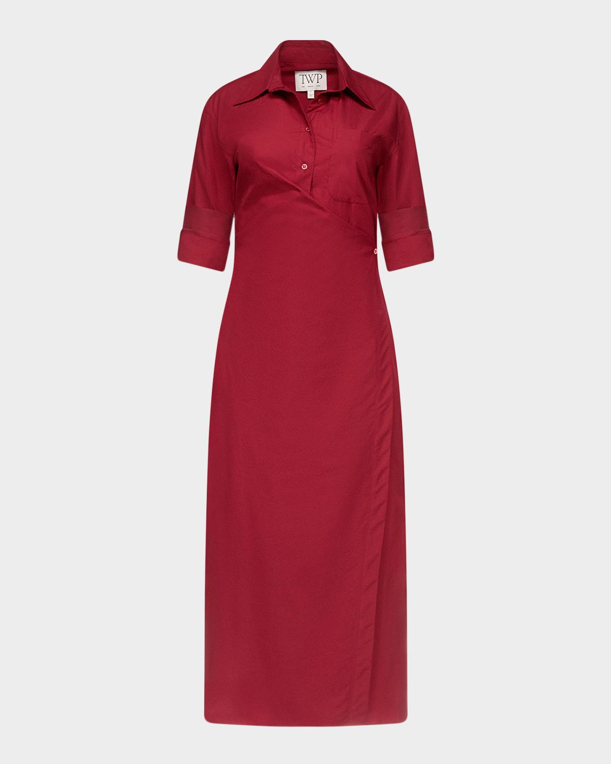 TWP New Earl Maxi Shirtdress