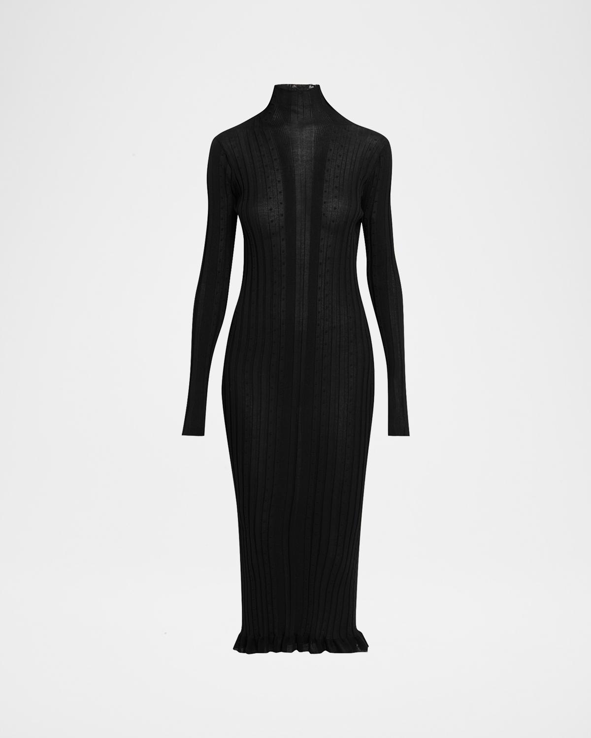 Proenza Schouler Monet Dress in Fine Bobble Knit
