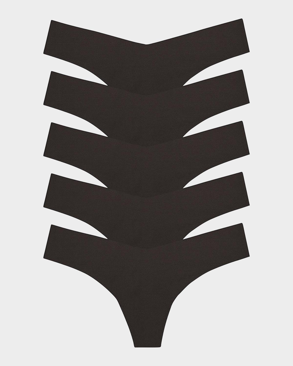 Commando Microfiber 5-Pack Thong Set
