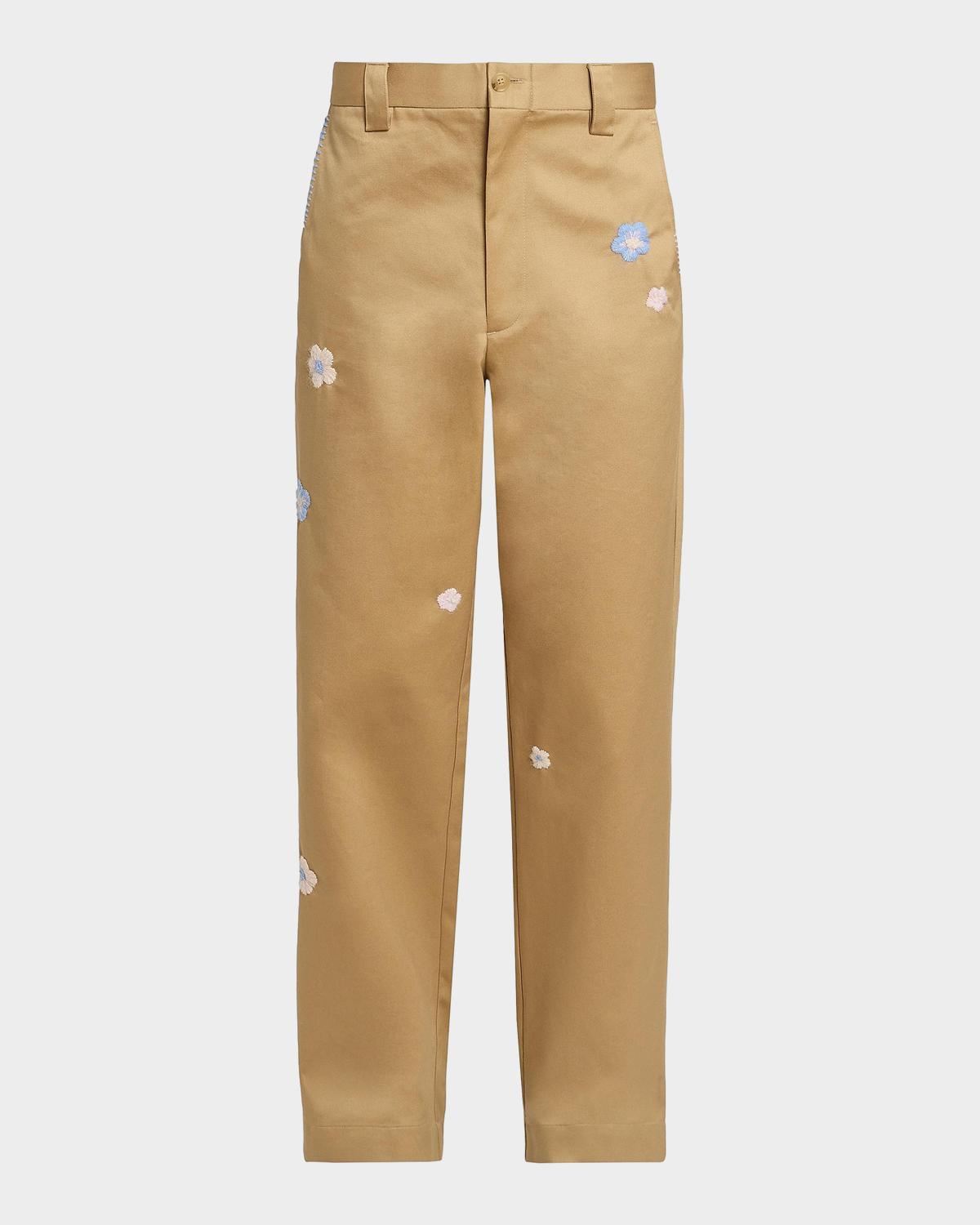 NAHMIAS Men's Daydreaming Flower Worker Pants