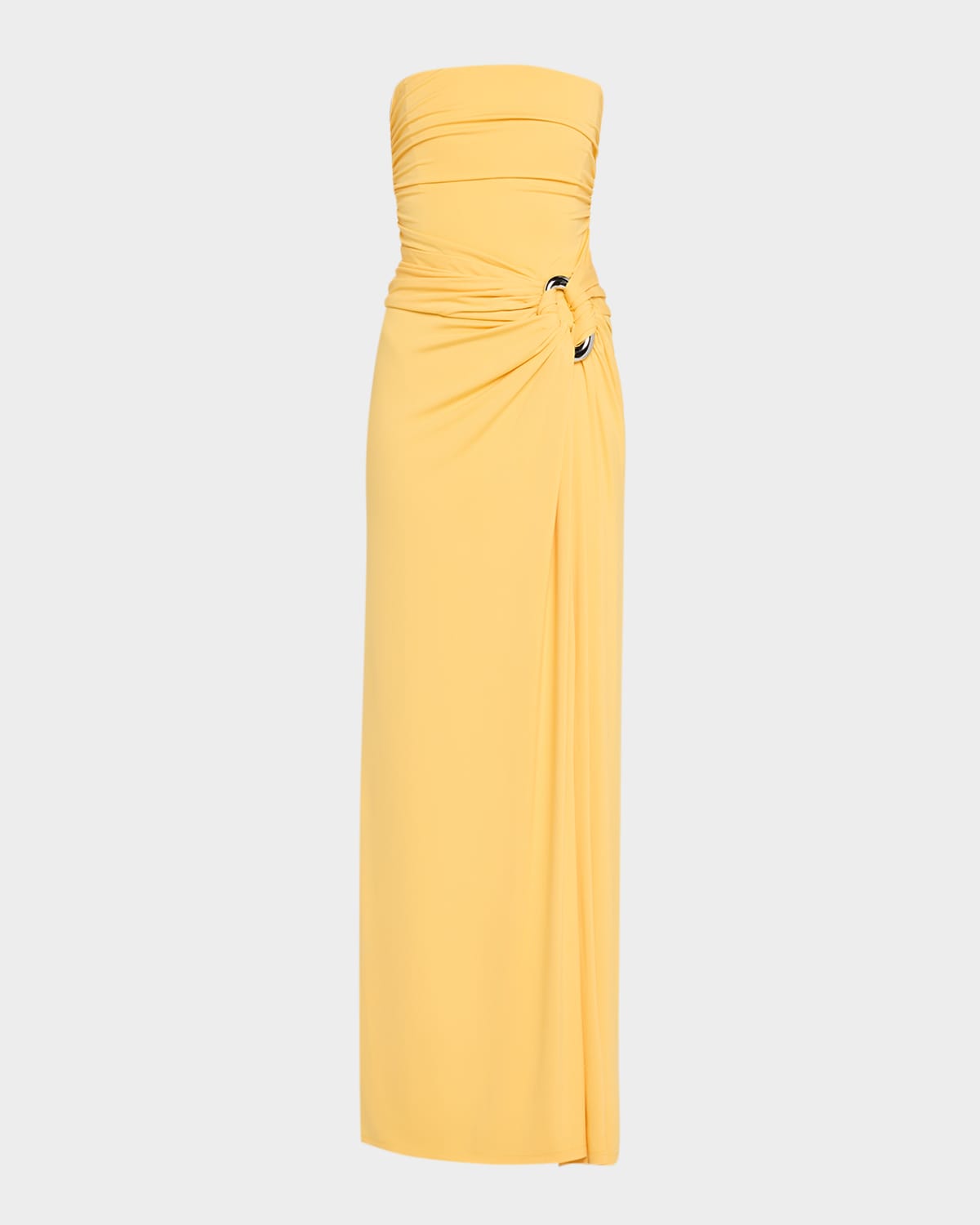 SIMKHAI Emma Strapless Jersey Bustier Maxi Dress | Image 1 SIMKHAI Emma Strapless Jersey Bustier Maxi Dress | Image 1