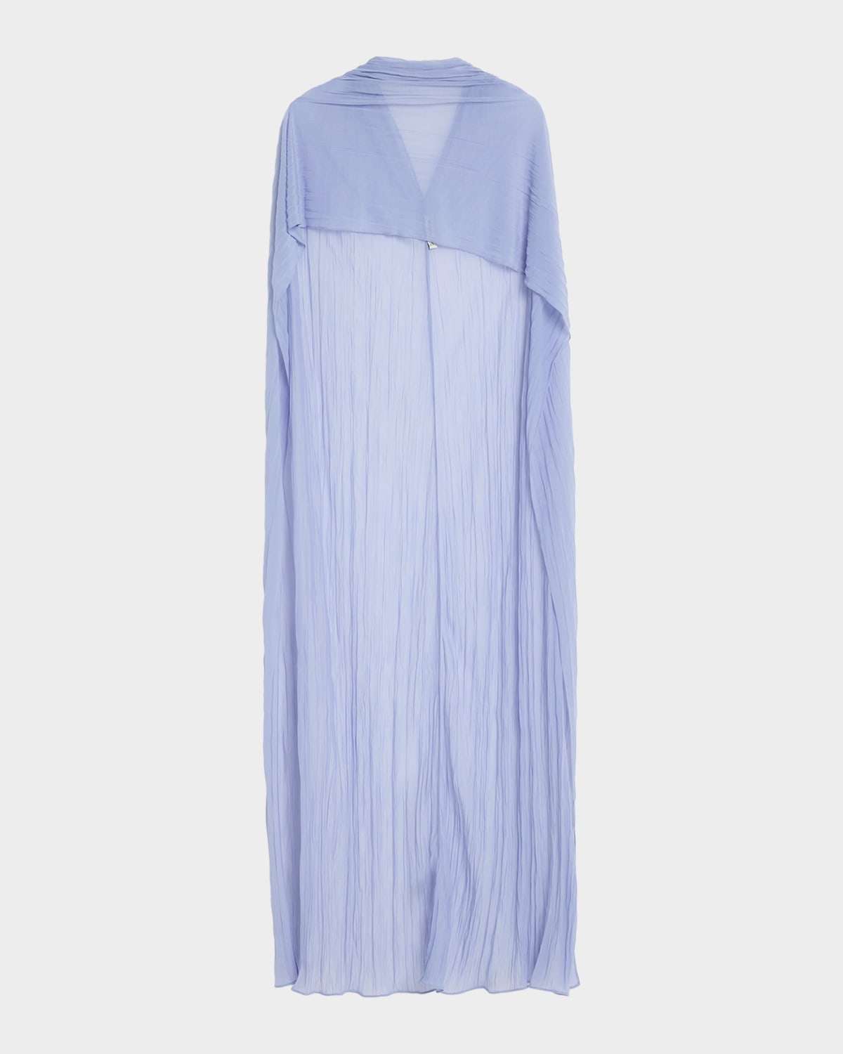 Simkhai Genoa Sheer Jersey Cape In Mist