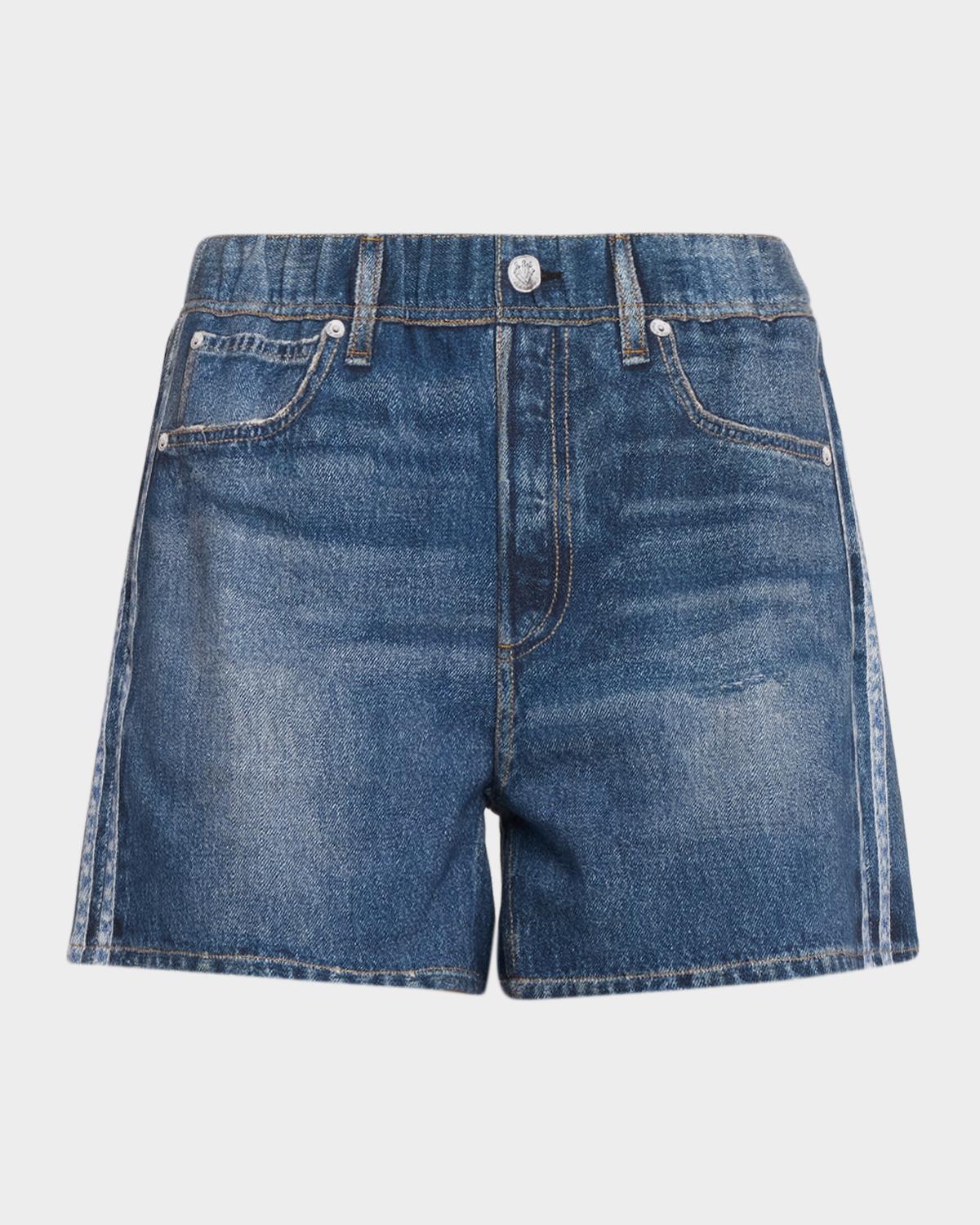 rag & bone rb Miramar Terry Track Shorts
