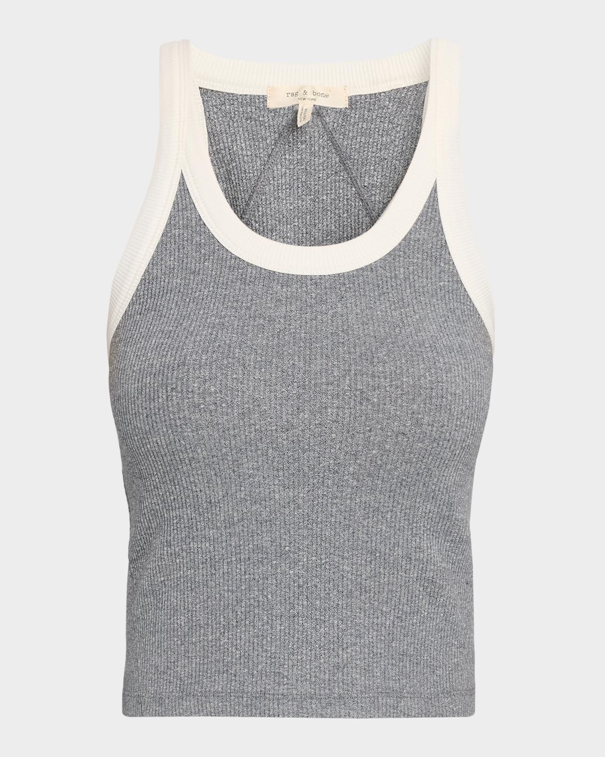 rag & bone The Essential Ribbed Tank Top