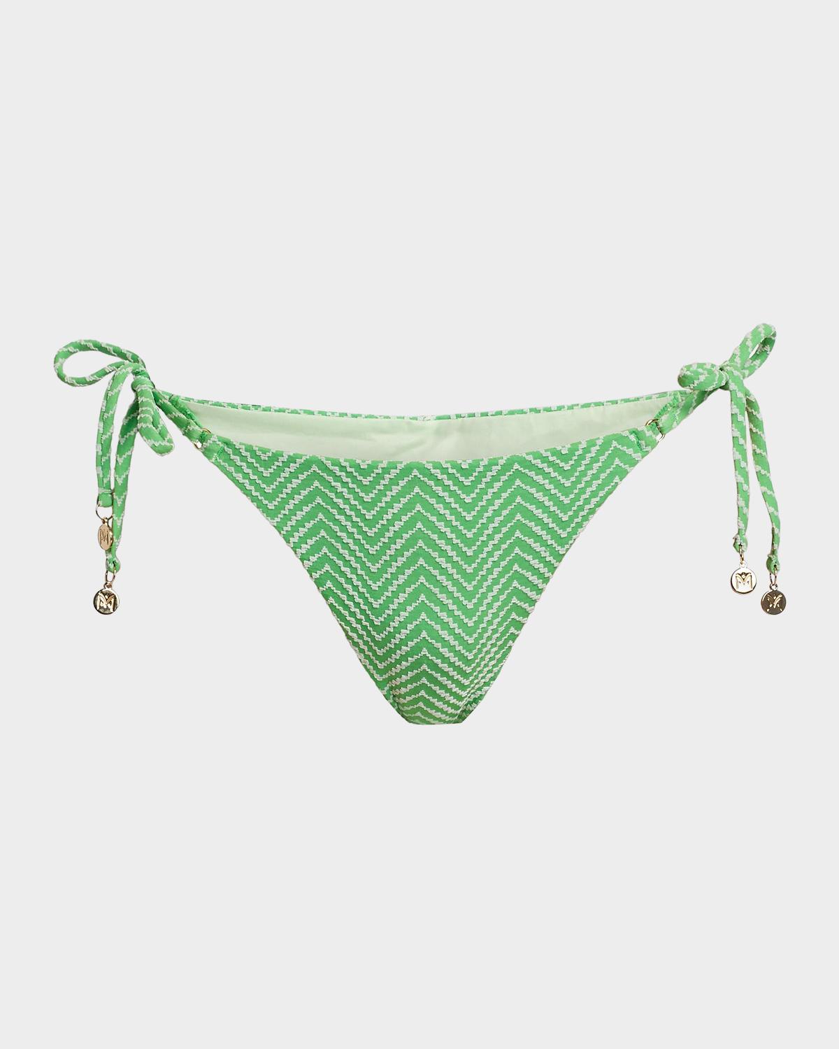 Milly Verde Chevron Bikini Bottom