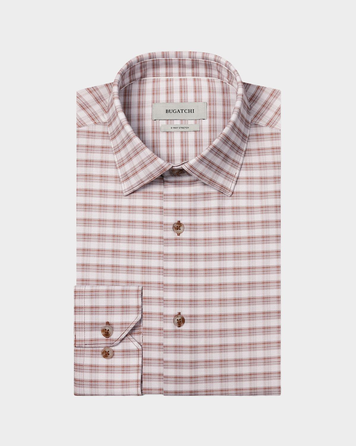 Bugatchi Men's Ooohcotton James Plaid Button-Down Shirt
