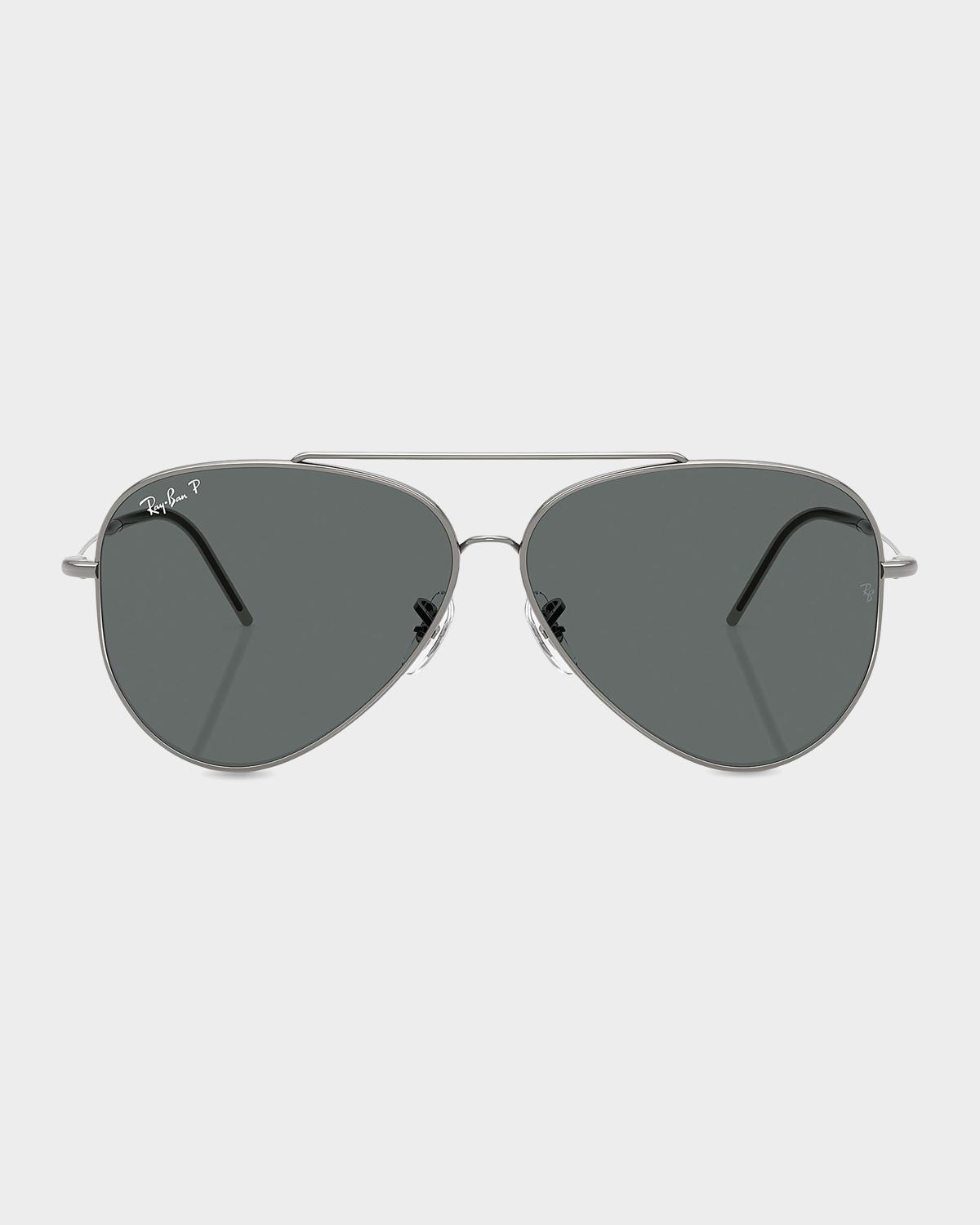 Ray-Ban RBR0101S 59MM Reverse Aviator Sunglasses