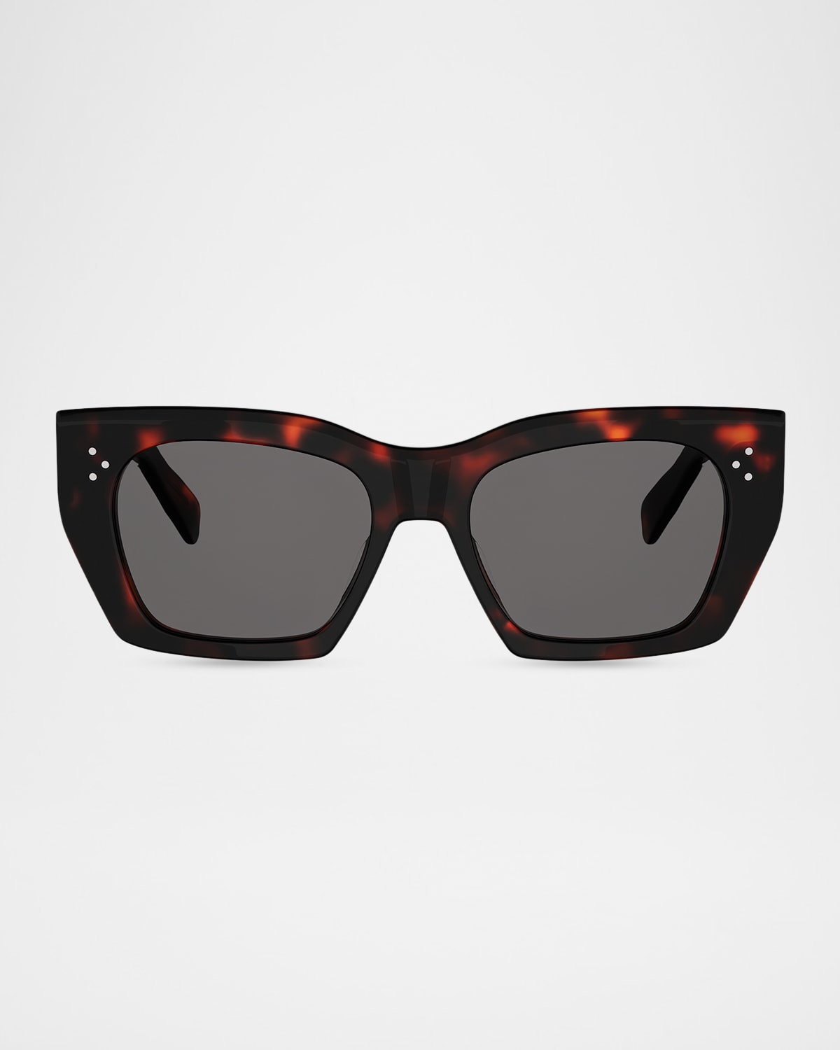 Celine 3 Dots 53mm Square Sunglasses In Black