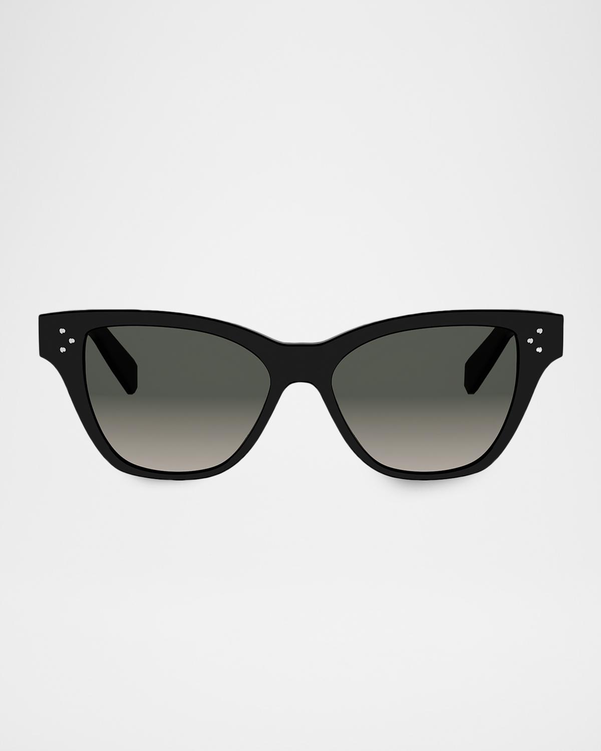 CELINE 3 Dots HD 52mm Butterfly Sunglasses