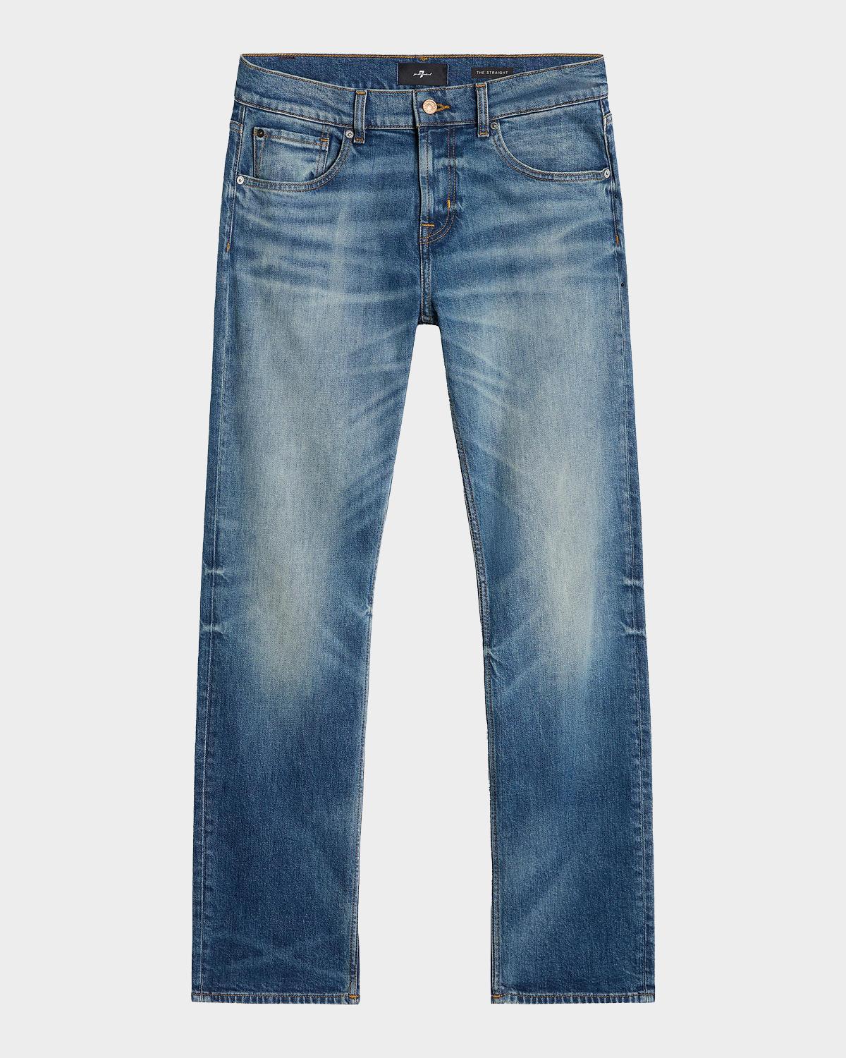 7 For All Mankind Men's The Straight 5-Pocket Jeans