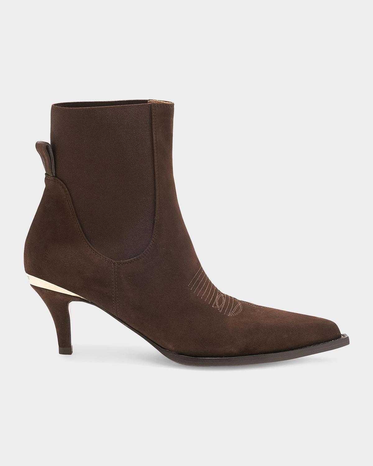 Partlow 60mm Wilder Suede Ankle Boots