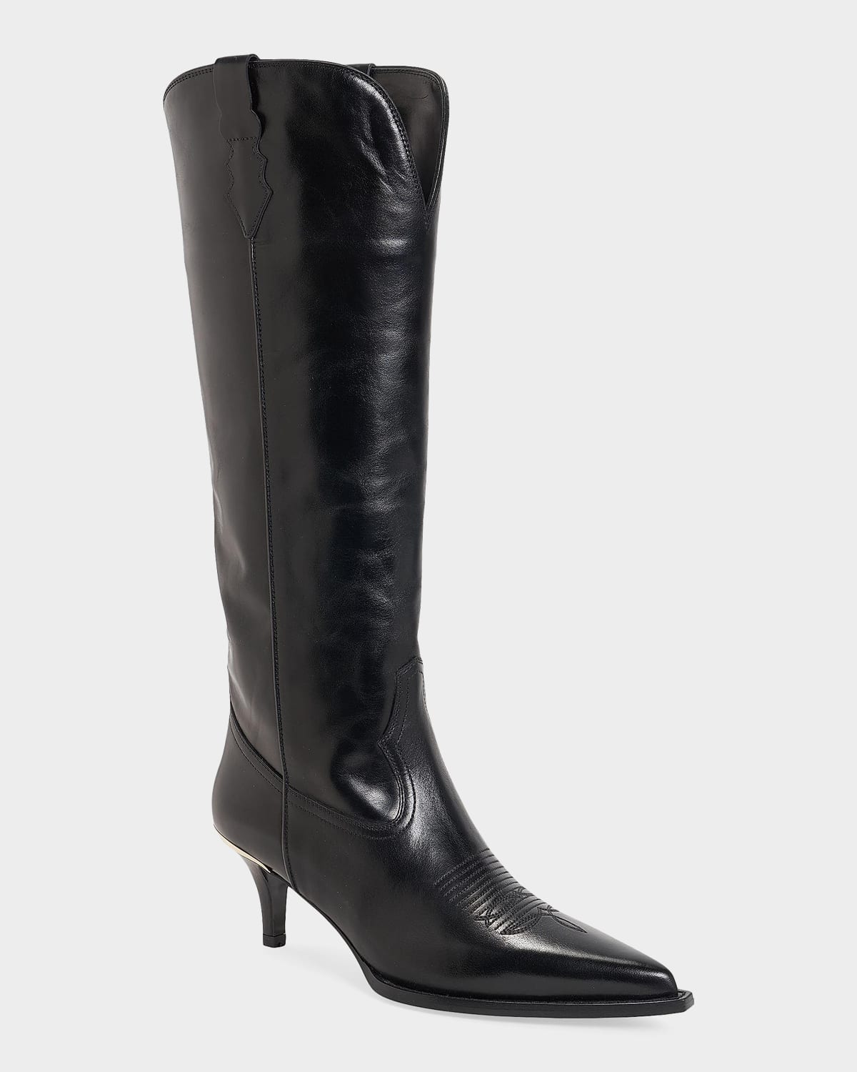 Partlow 60mm Tania Leather Knee-High Boots