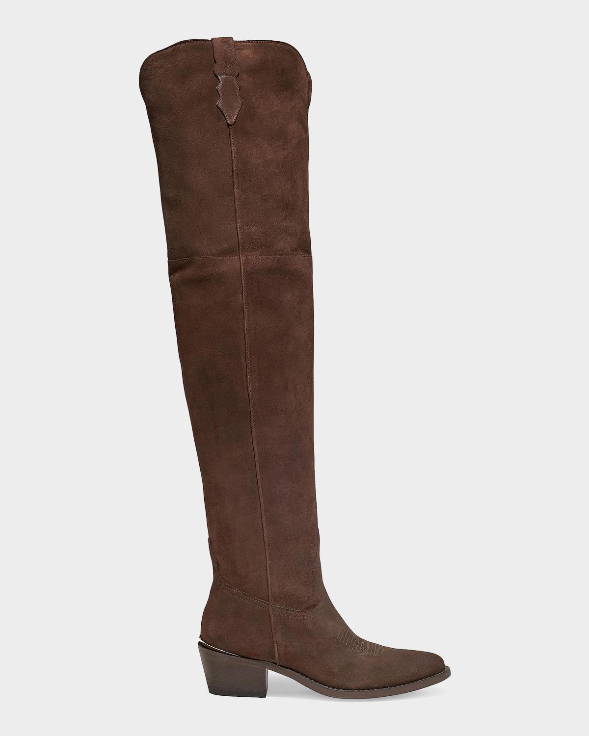 Partlow Julia 55MM Suede Over-The-Knee Boots