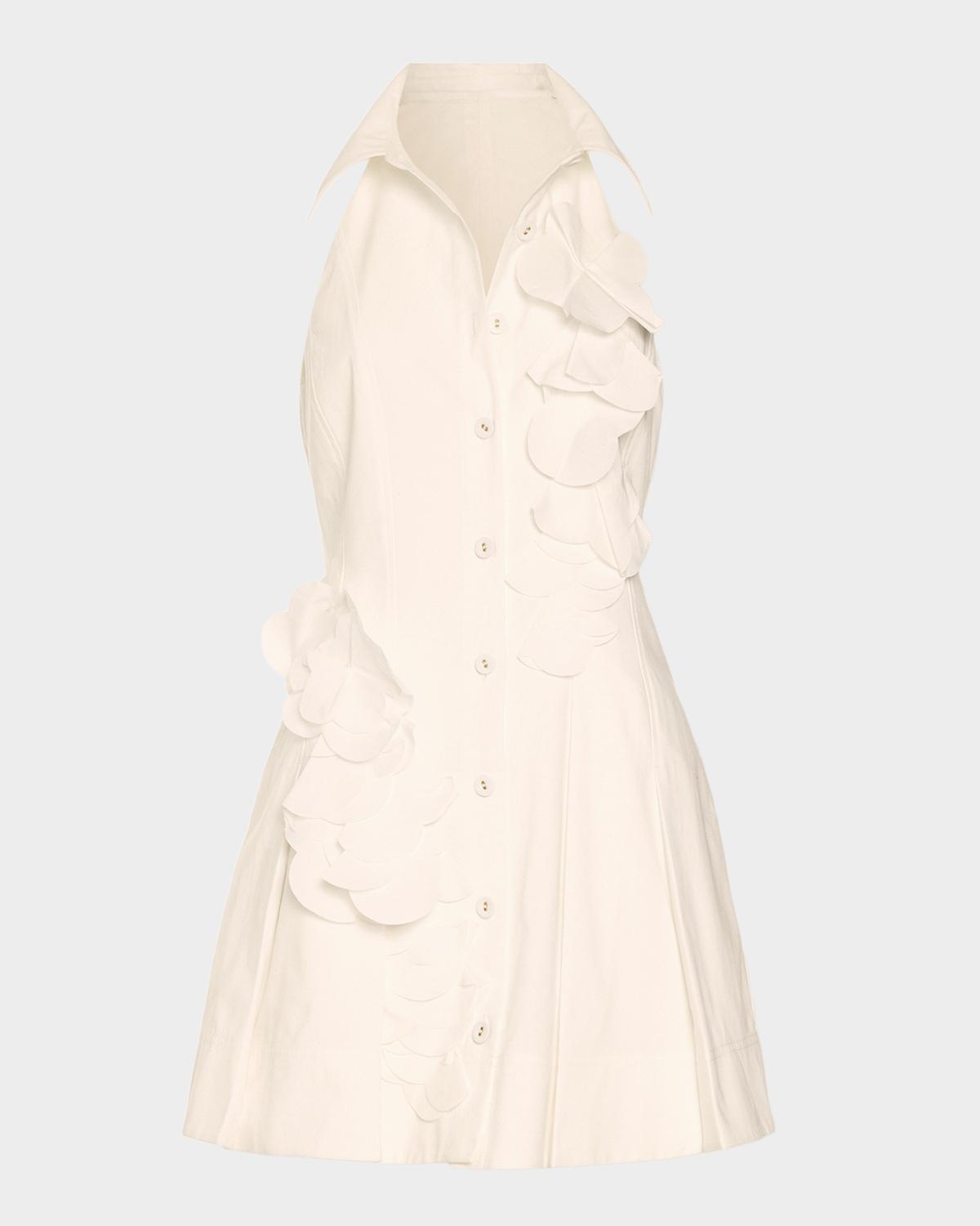 Ramy Brook Donna Floral Mini Shirtdress