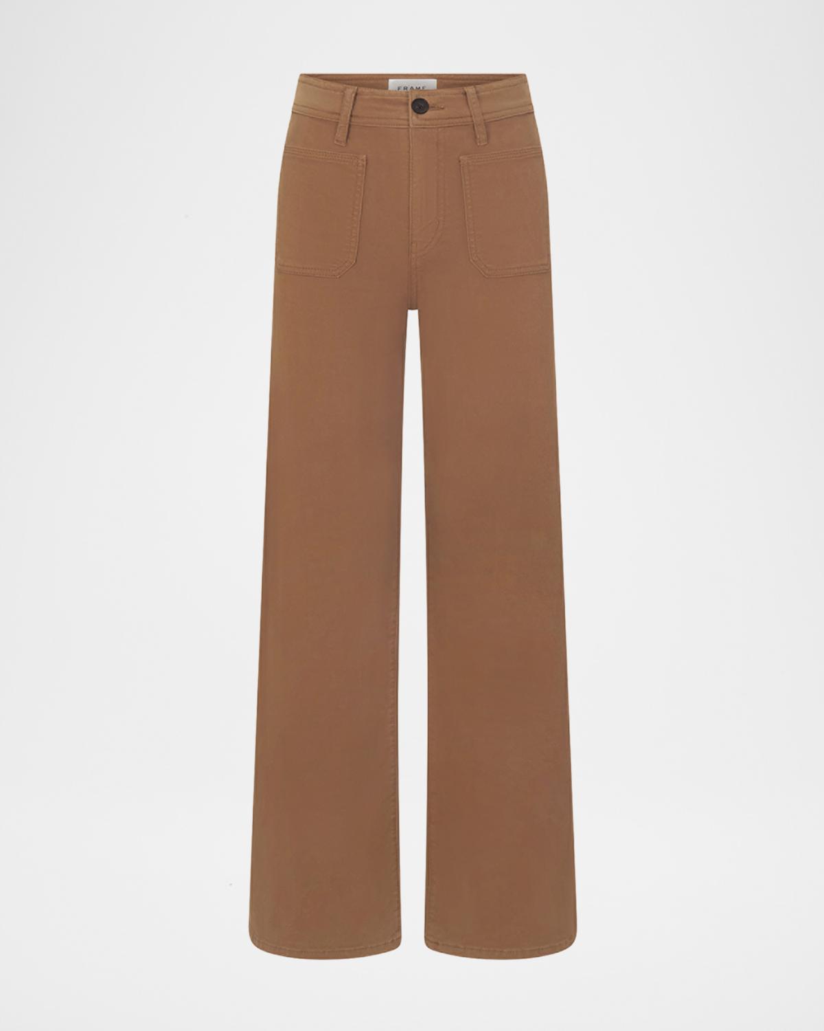 Le Slim Palazzo Modernist Pocket Jeans