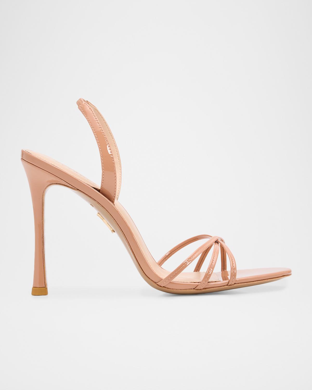 Retrofête Anabel 105MM Leather Slingback Sandals