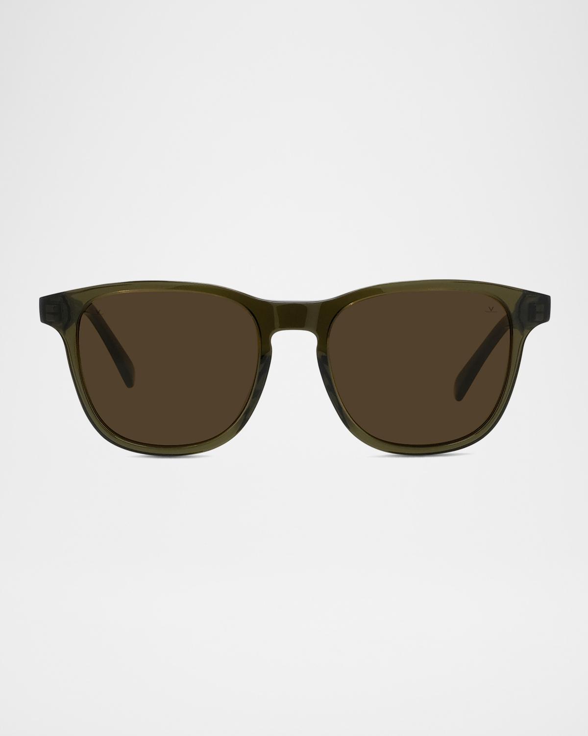 Vuarnet Men's Belvedere 03 Square Acetate Sunglasses