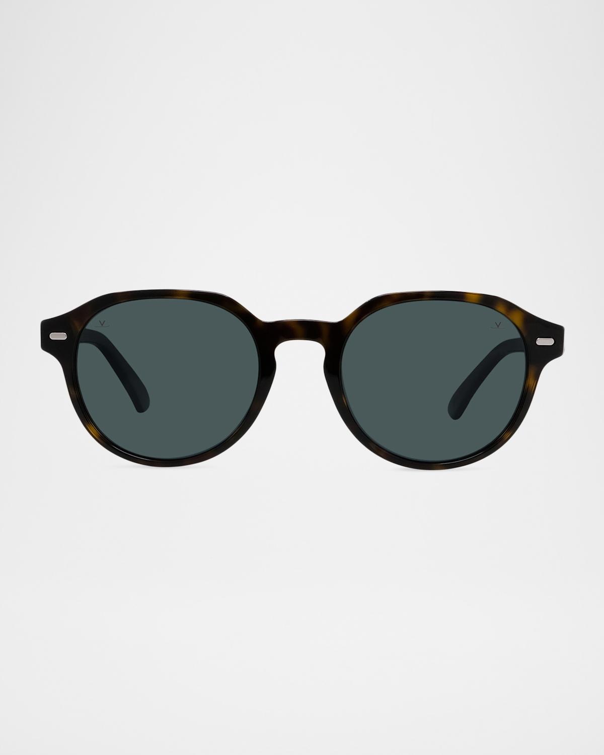 Vuarnet Men's Belvedere 14 Acetate Round Sunglasses