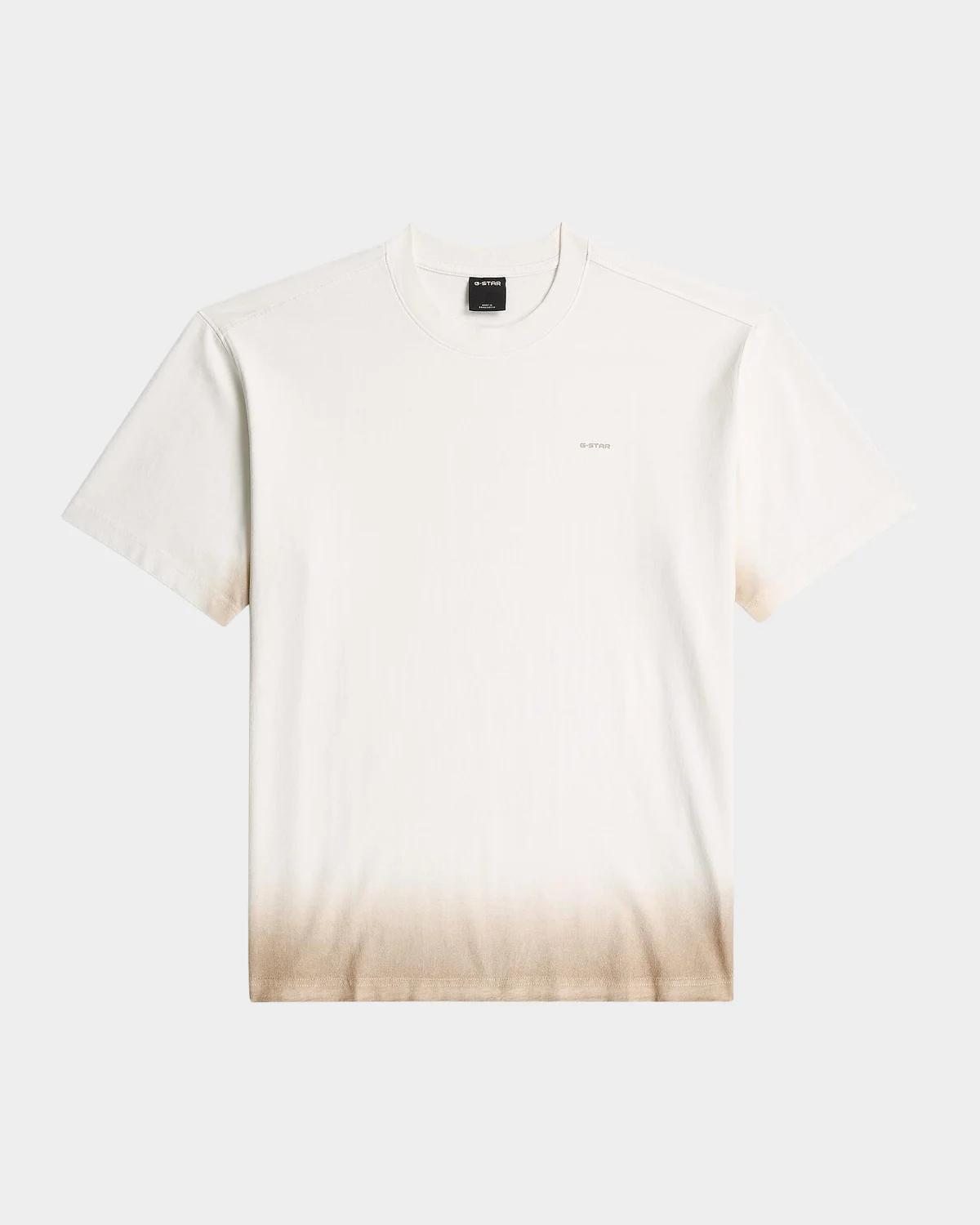 G-Star Logo Sprayed Cotton T-Shirt