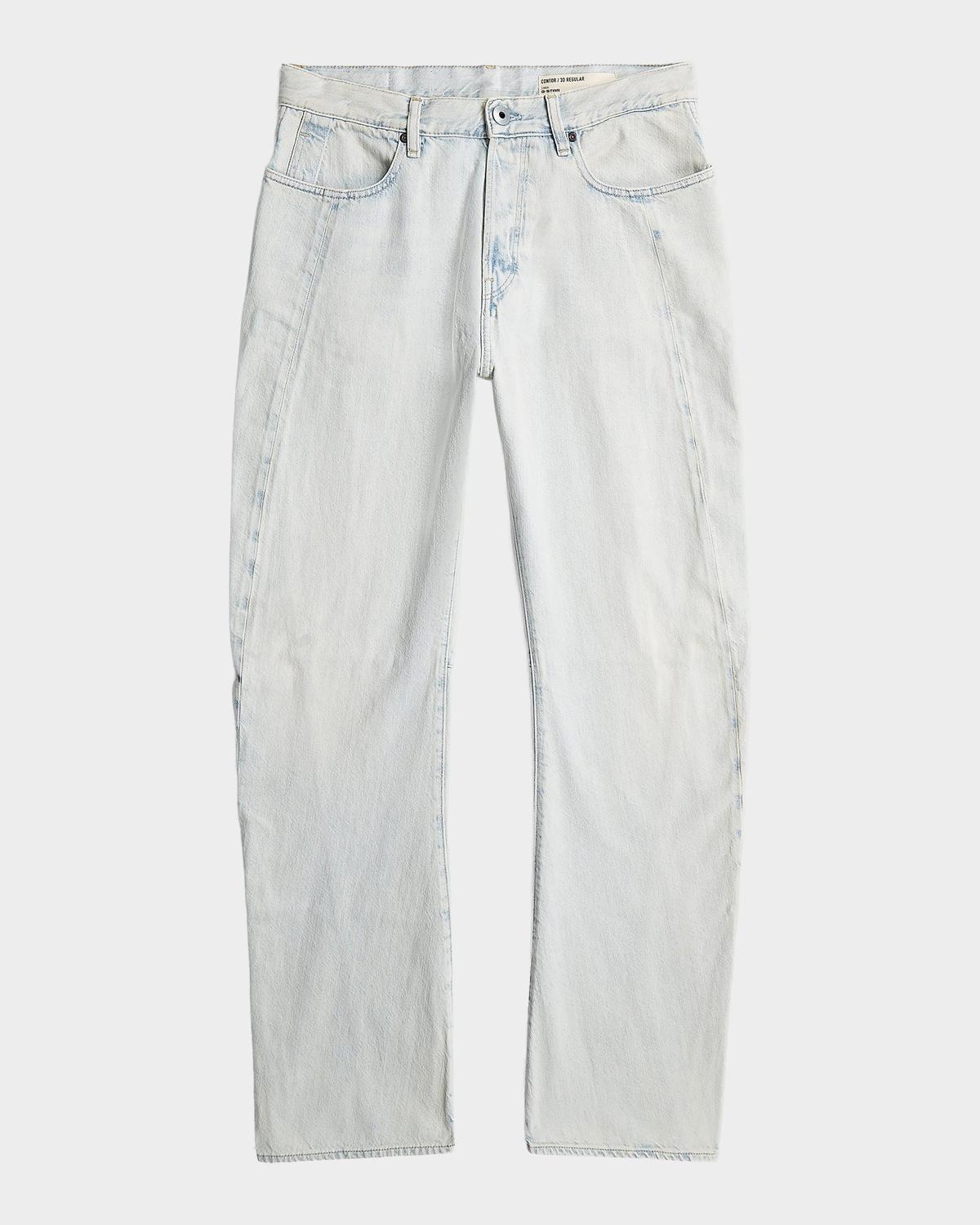 G-Star Men's Anatomic Denim Contour 3D Sun-Faded Jeans