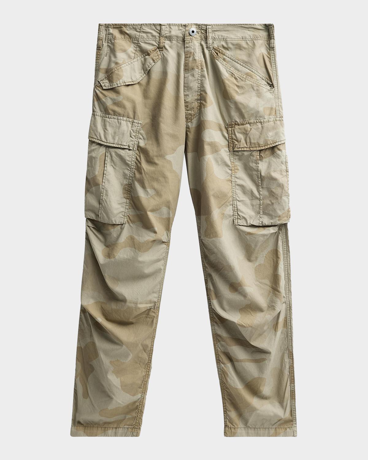 G-Star Men's MA1 Camouflage Cotton-Blend Tapered Cargo Pants
