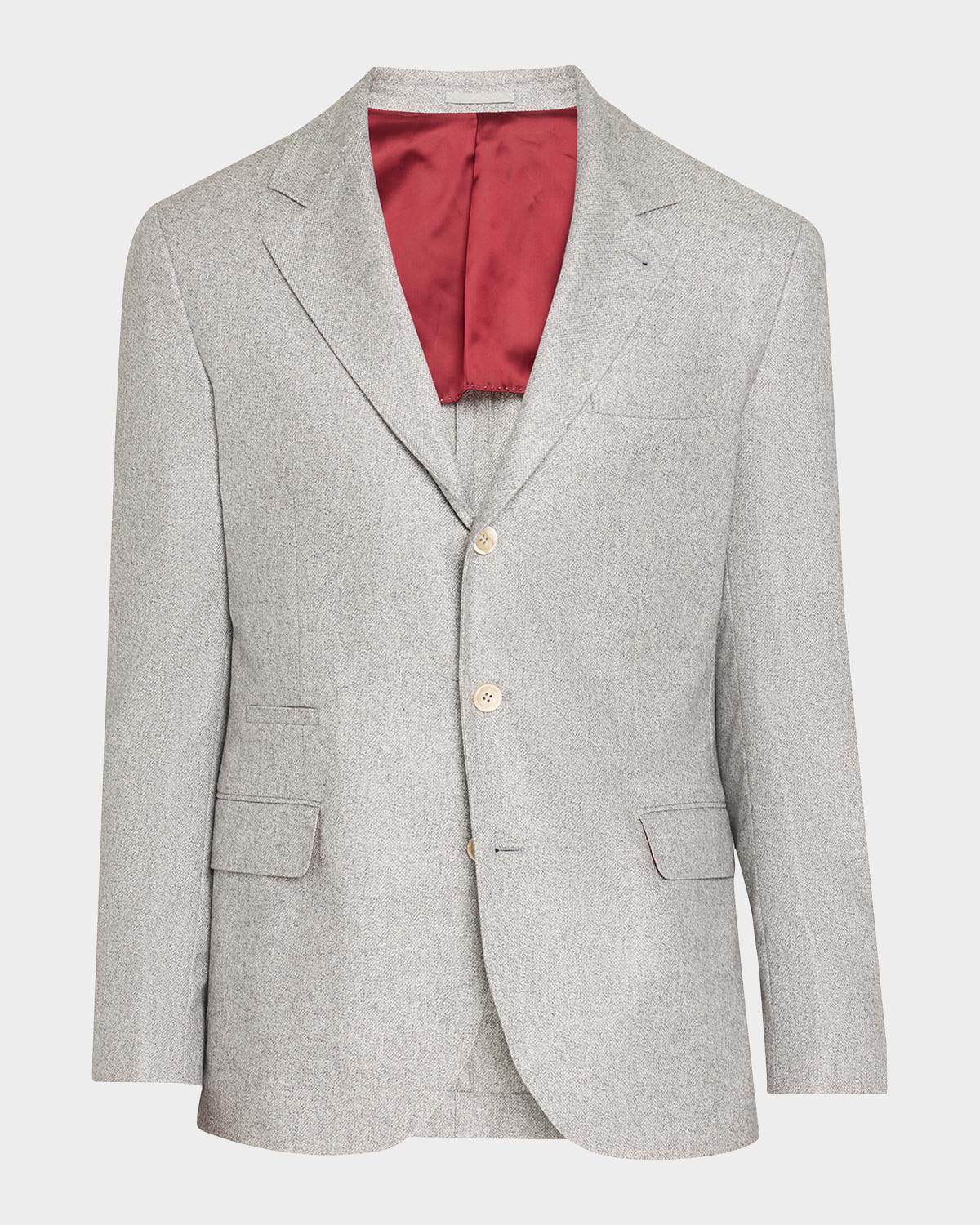 Men & apos;s Cavallery Silk and Cashmere Single-Breasted Sport Coat